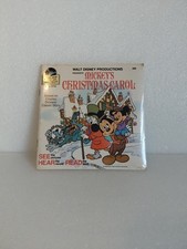 Mickey’s Christmas Carol Book And Record Number 386 Album Walt Disney