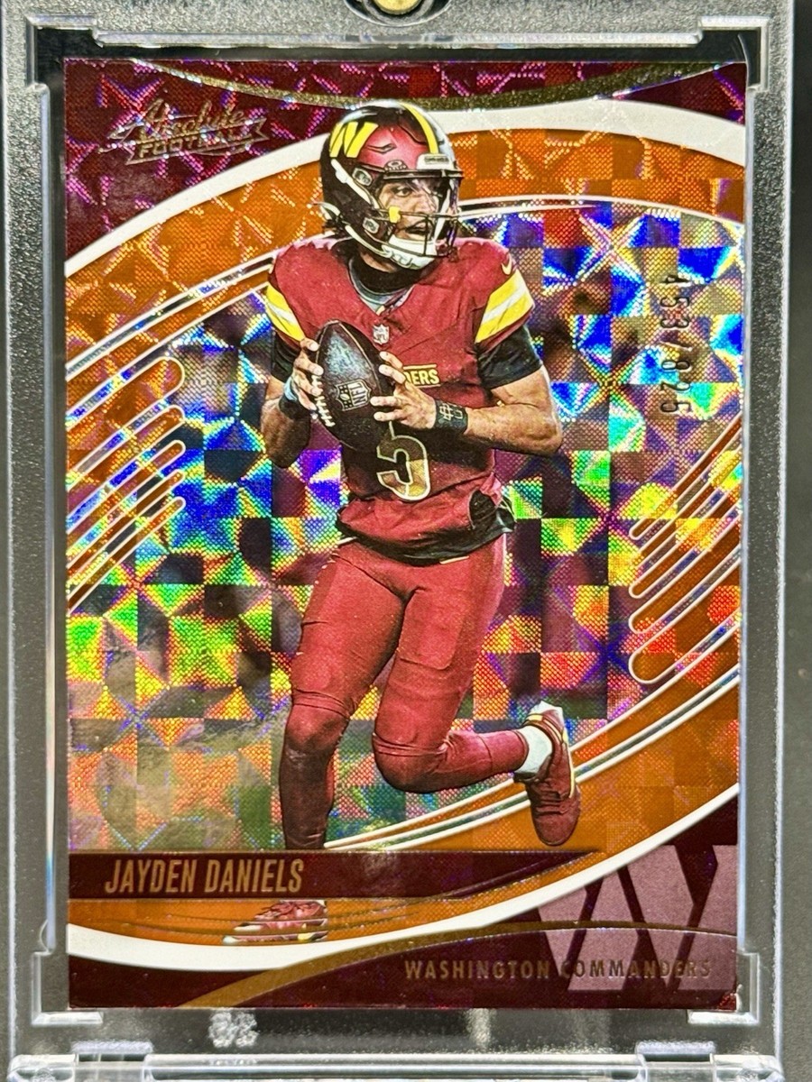 2025 Panini Absolute - Jayden Daniels #44 Orange Mosaic /825 | eBay
