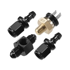 Coolant Hose Thermostat Switch Kit, 4AN 140'F on - 125'F Off Transmission