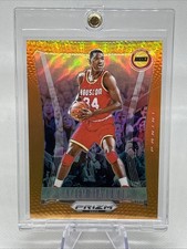 2023-24 Panini Prizm Deca Hakeem Olajuwon #132 Orange Prizm /49 Rockets HOF NM+