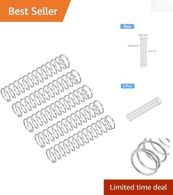 Reliable 304 Stainless Steel Compression Springs - Perfect for DIY Projects