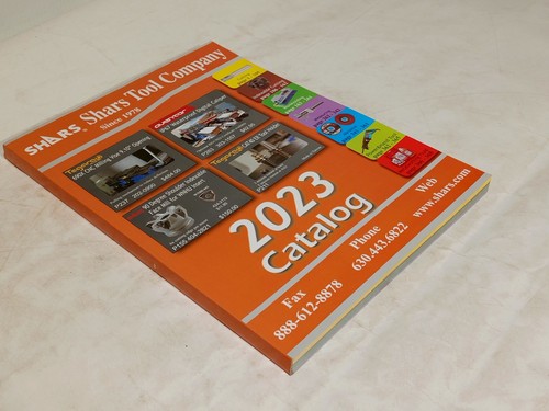 Shars Tool Company 2023 Catalog industrial tooling reference book as shown