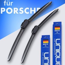 2 Premium Scheibenwischer Wischerblätter für Porsche CAYMAN 2013+