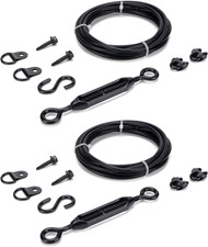 Durable Anti-Sag Gate Kits for Wooden Fence, Gate Support Cable Kit