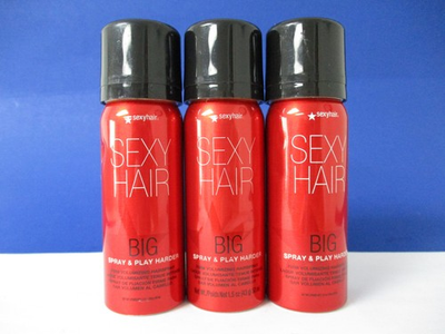 #ad Big Sexy Hair Spray and Play Harder Hairspray 1.5 oz dents Lot of 3 $24.42