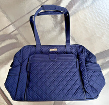 NWT Vera Bradley Large Stroll Around Diaper Bag Classic Navy  178  