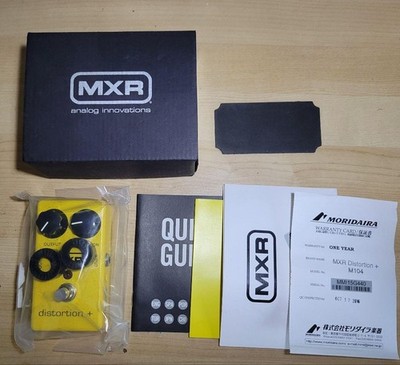 MXR Distortion+ M104 Guitar Effects Pedal