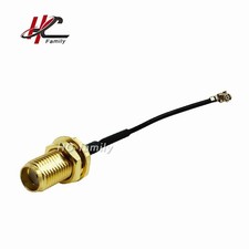 IPX to SMA RF Coax Adapter Pigtail Cable, SMA Female to UFL