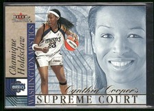 2001 Fleer Tradition WNBA Supreme Court Chamique Holdsclaw #1 SC Mystics