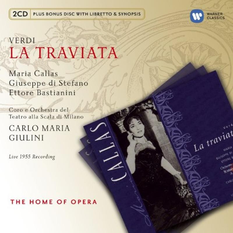 Verdi / Giulini - La Traviata / Callas / di Stefano / Bastianini 3CD NEU