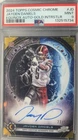 Jayden Daniels 2024 Topps Cosmic Chrome Equinox gold interstellar Auto RC /50