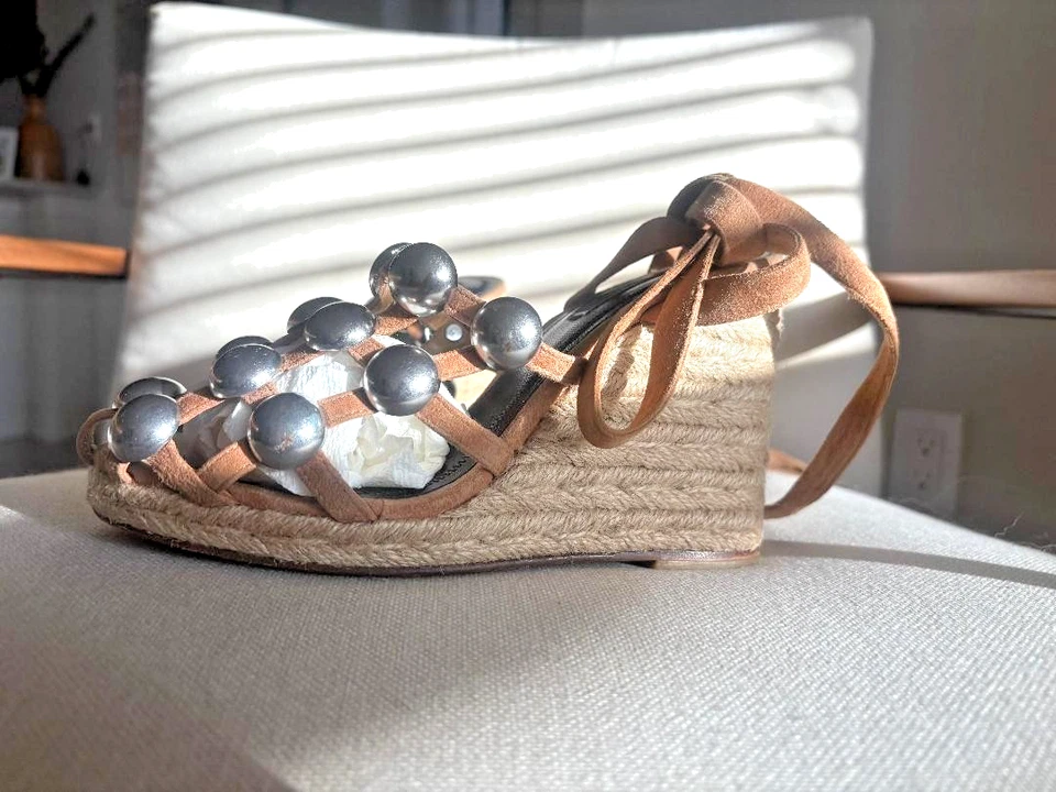 Alexander Wang Taylor Amelia Espadrille Wedge (6US/36.5EU)  - PreOwned - Image 2 of 4