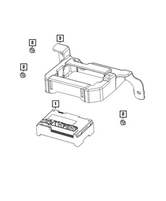 Genuine Mopar Module 68534758AF