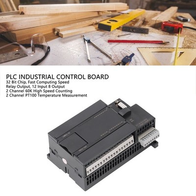 PLC Control Board 12 In 8 Out 2 Way 60K Counting W/ 232 485 Port And Clock DC24V