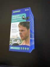 Breathing Magnetic Nasal Strips Kit 15 Count Strong Snoring Solution 5 Pack