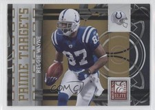 2009 Donruss Elite Prime Targets Gold 841/899 Reggie Wayne #5 0b5