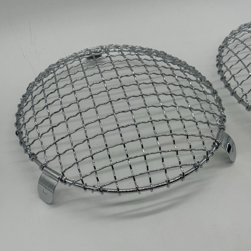 ++NUEVO++ Par de protectores de malla de faros para Porsche 356 PARRILLA DE PIEDRA VW Bug Bus Rock Foto 3 de 4