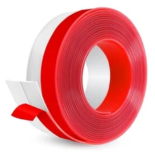 Weather Stripping Self Adhesive Door Draft Stopper 2 In x 20 Ft Transparent