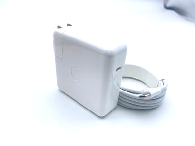 Genuine OEM Apple 61W USB-C Type-C AC Power Adapter Charger with Cable A1947