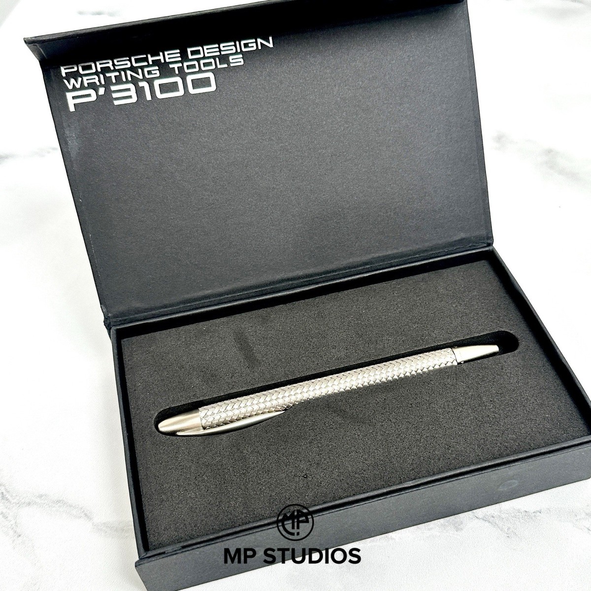 新品　Porsche Design P'3100 ボールペン Exc+5] PORSCHE DESIGN P'3100 TEC FLEX Stainless steel
