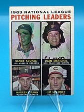1964 Topps - League Leaders Sandy Koufax, Juan Marichal, Warren Spahn
