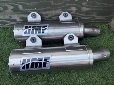 16-24 POLARIS RZR TURBO, TURBO S, HMF EXHAUST SYSTEM, FACTORY OEM