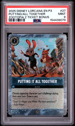 Putting It All Together graded PSA 9 for sale on eBay