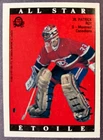 1989-90 O-Pee-Chee Stickers Double Sided #28 Patrick Roy Montreal Canadiens
