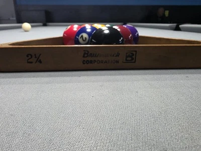 Vintage Brunswick Pool Cue Rack. - Image 1 of 4
