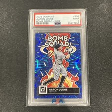 2022 Panini Donruss - Bomb Squad Aaron Judge #BS-6 Blue /249