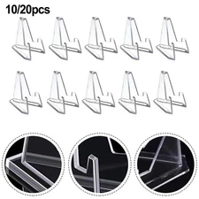 Holder Trading Card Stands 10/20 Pcs 5.8g Clear Elegant Firm Large Size
