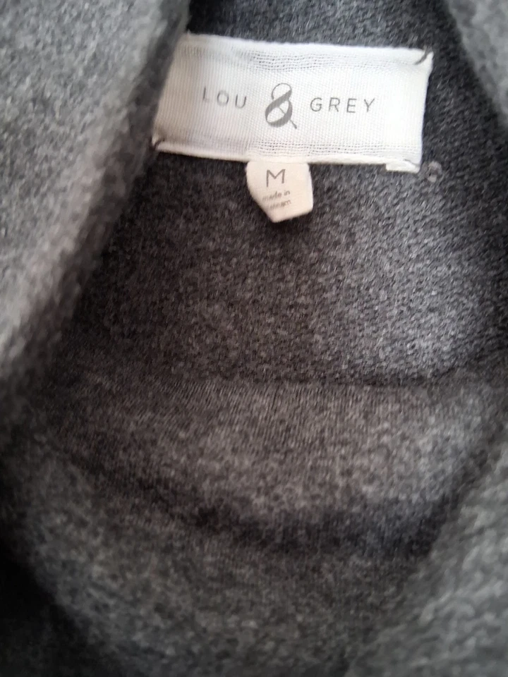 Lou & Grey Signature Soft Long Sleeve Cowl Neck Dress - Image 2 of 4