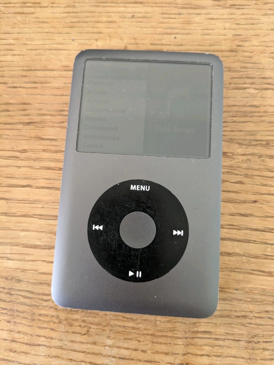 iPod classic 160GB ブラック A1238 APPLE iPod classic 160 GB in black - 8th generation for sale