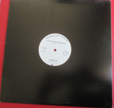 Nazareth - 12'' Vinyl Promo ''Love Leads To Madness''