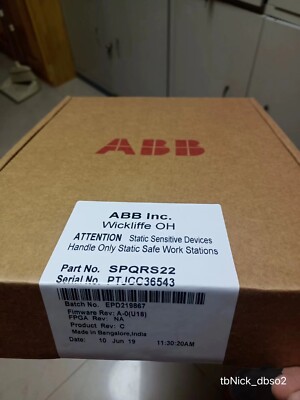 1PCS NEW ABB Bailey Module SPQRS22 Brand (DHL or EMS)