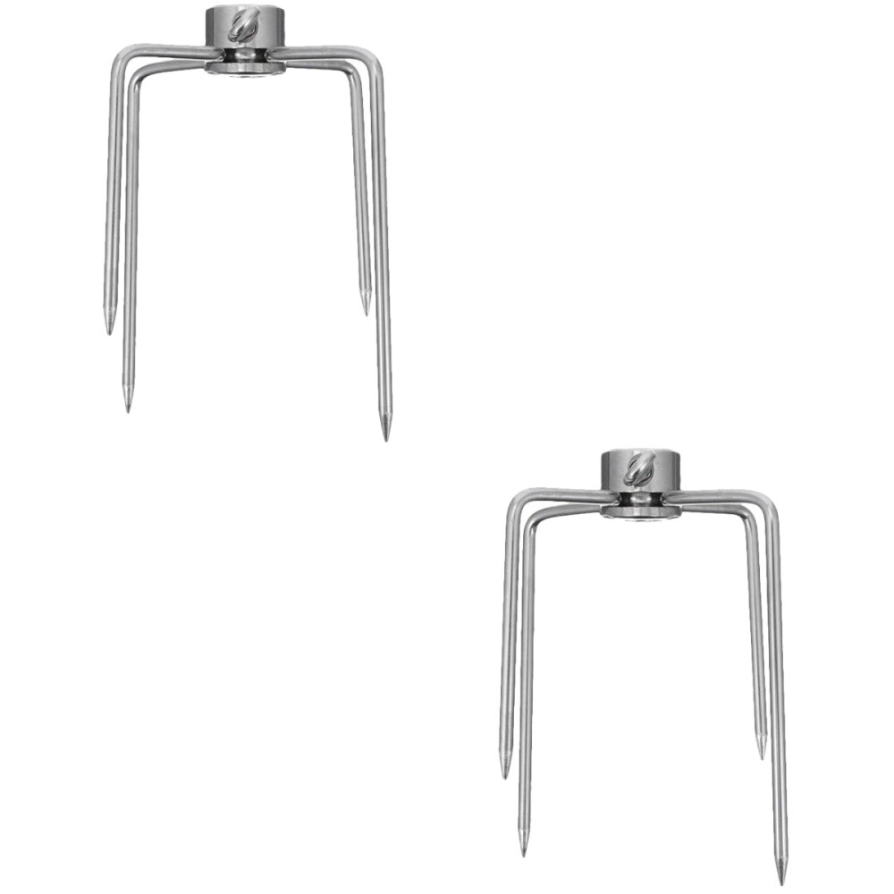 2 PCS Grilling Accessories Fish Meat Roasting Fork Barbecue eBay