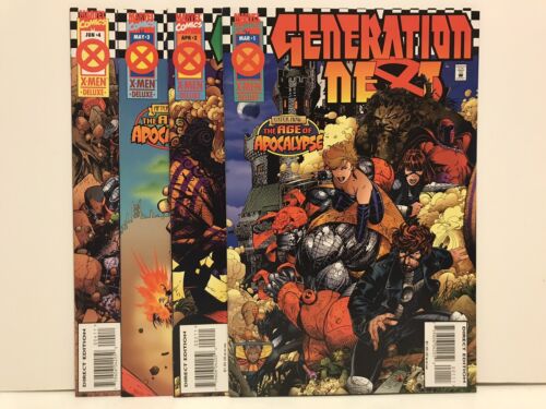 Generation Next #1-4 COMPLETE SET Age of Apocalypse (Marvel Comics 1995) - Picture 1 of 9