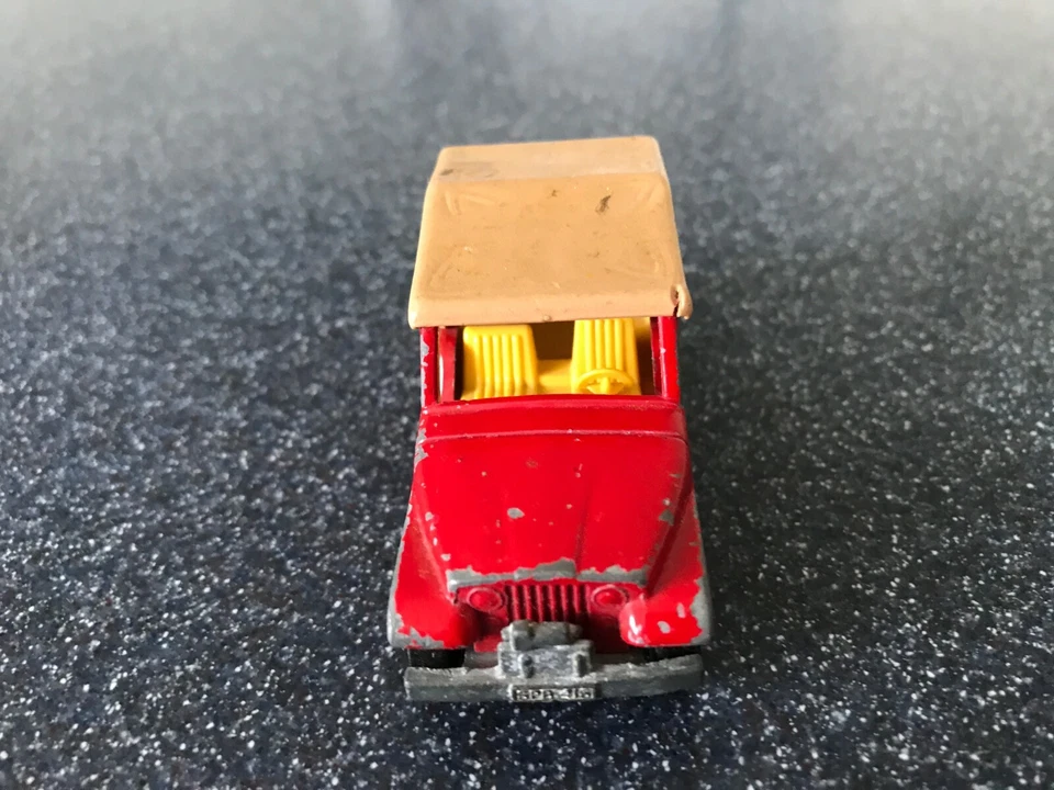 Matchbox Lesney Superfast No. 53 CJ6 Jeep Red 1977 Made in England - Image 4 of 4