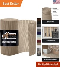 Versatile 12" x 20" Non-Adhesive Shelf and Drawer Liner - Stain & Slip Resistant