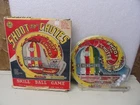 Shoot the Chutes Skill Ball Pinball Game 1950's Marx Toys w/ Box