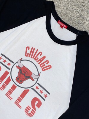 Mitchell & Ness Chicago Bulls Shirt Womens Size Large 