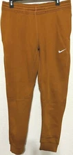 NWT Men's Nike 826431 012 Sportswear Club Fleece Tapered Joggers Brown $55 