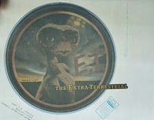 Original Vintage 1982 E.T. The Extra-Terrestrial ET Movie Mini Iron On Transfer