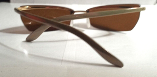 Silhouette randlose Sonnenbrille Modell 8086 Farbe gold-braun Keramik polarisiert - Bild 3 von 6