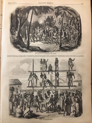 Giant Sequoia Calaveras County California 1858 Winslow Homer Picnic-Yoga India - Picture 7 of 13