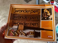 Vintage Wonder Pen Wood Burning Craft Set ATF Co. 1985