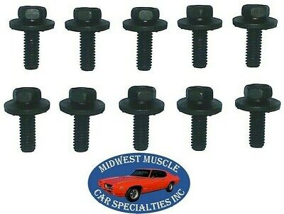 Ford Body Fender Grille Factory Correct 5/16-12 Bolts With Threaded Point 10pc S