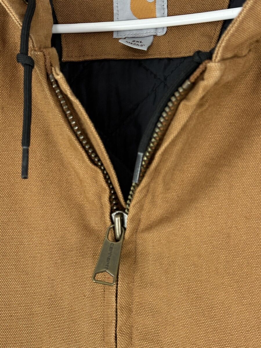 Carhartt Quilted Lined Heavy Brown Jacket RN 14806 Men's XX Carhartt Quilted Lined Heavy Brown Jacket RN 14806 Men's XX