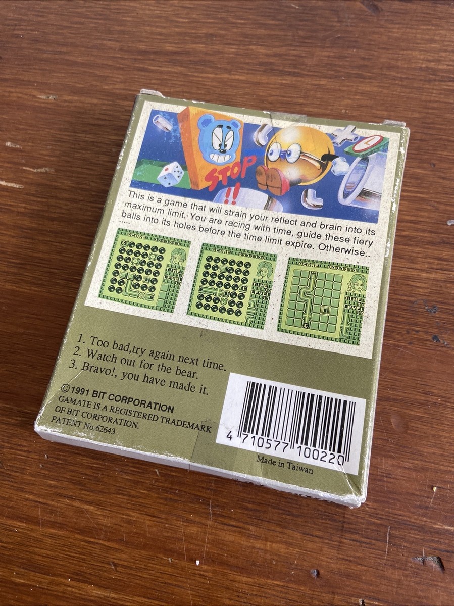 Pipemania - Gamate Card C1-022 Bit Corp 1991 | eBay