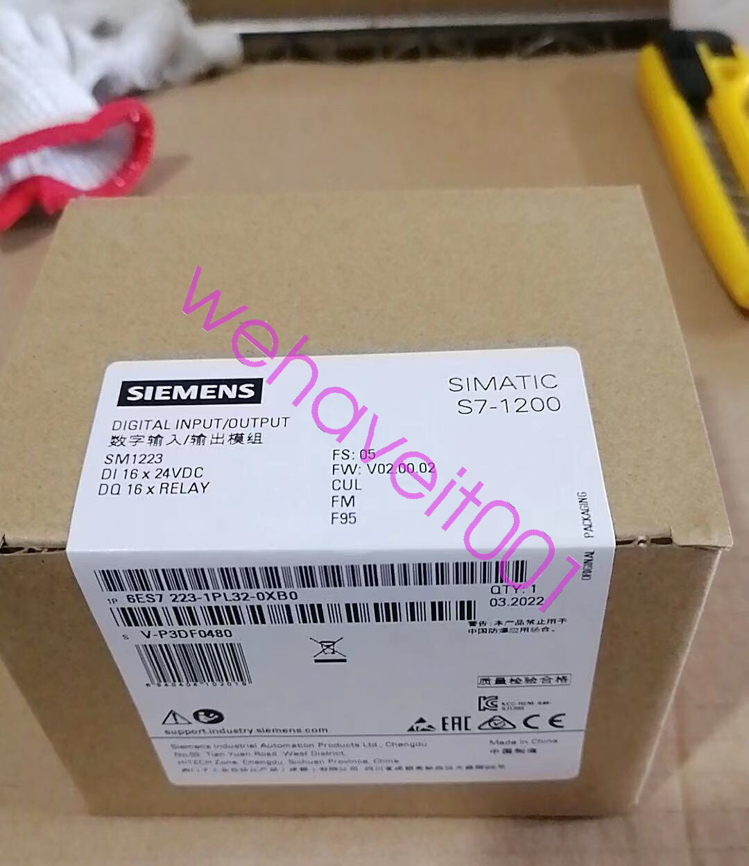 SIEMENS 6ES7223-1PL32-0XB0 - Original SIMATIC S7-200 SMART Modul